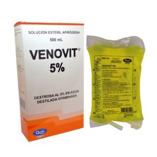 SUERO VENOVIT 5% A/D 500 ML BOLSA