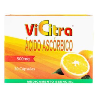 VITAMINA C VICITRA 500 MG 30 CAPSULAS