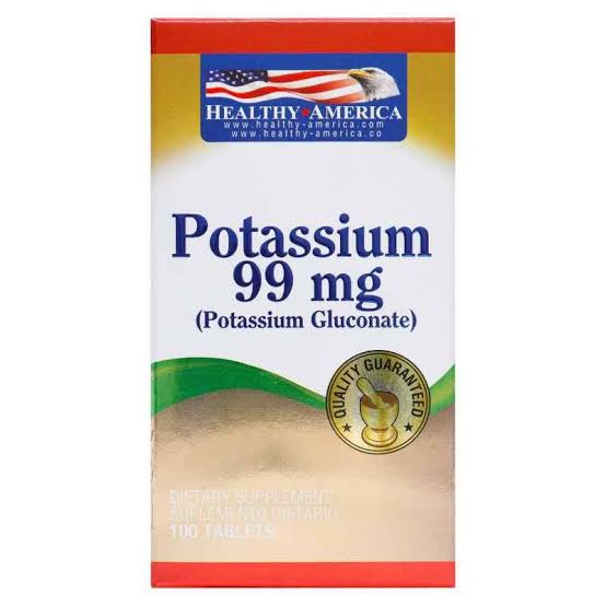 POTASSIUM 99MG 100 TABLETS