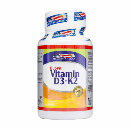 DUOVIT (VITAMIN D3+K2) 100 SOFTGELS