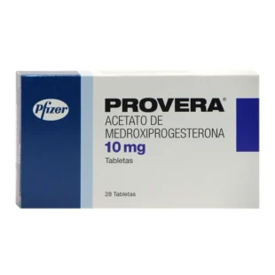 PROVERA 10 MG 28 TBS(P)20686(SC)(SF)