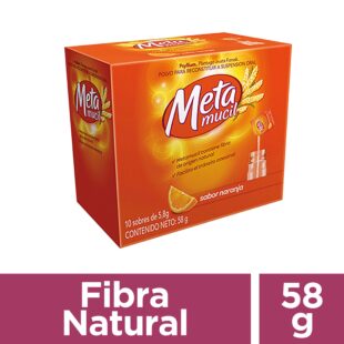 METAMUCIL FIBRA 5.8 GR 10 SOBRES