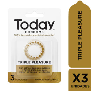 PRESERVAT.TODAY TRIPLE PLEASURE 3 UND