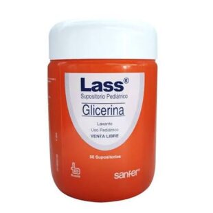 LASS PEDIATRICO 50 SUPOSITORIOS