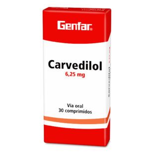 CARVEDILOL 6.25 MG 30 TB GF(M)7410