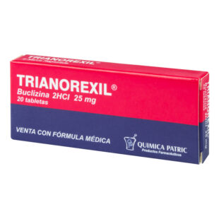 TRIANOREXIL 25 MG 20 TABLETAS