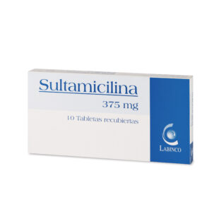 SULTAMICILINA 375 MG 10 TBS LBC